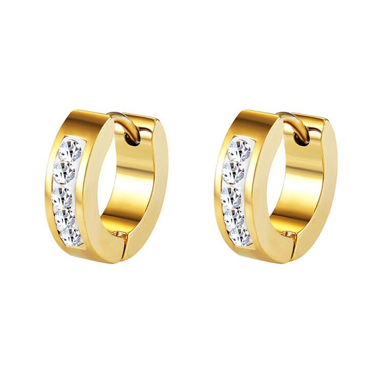 Everyday Waterproof Gold Huggie Earrings