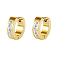 Everyday Waterproof Gold Huggie Earrings