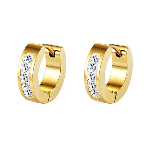 Everyday Waterproof Gold Huggie Earrings